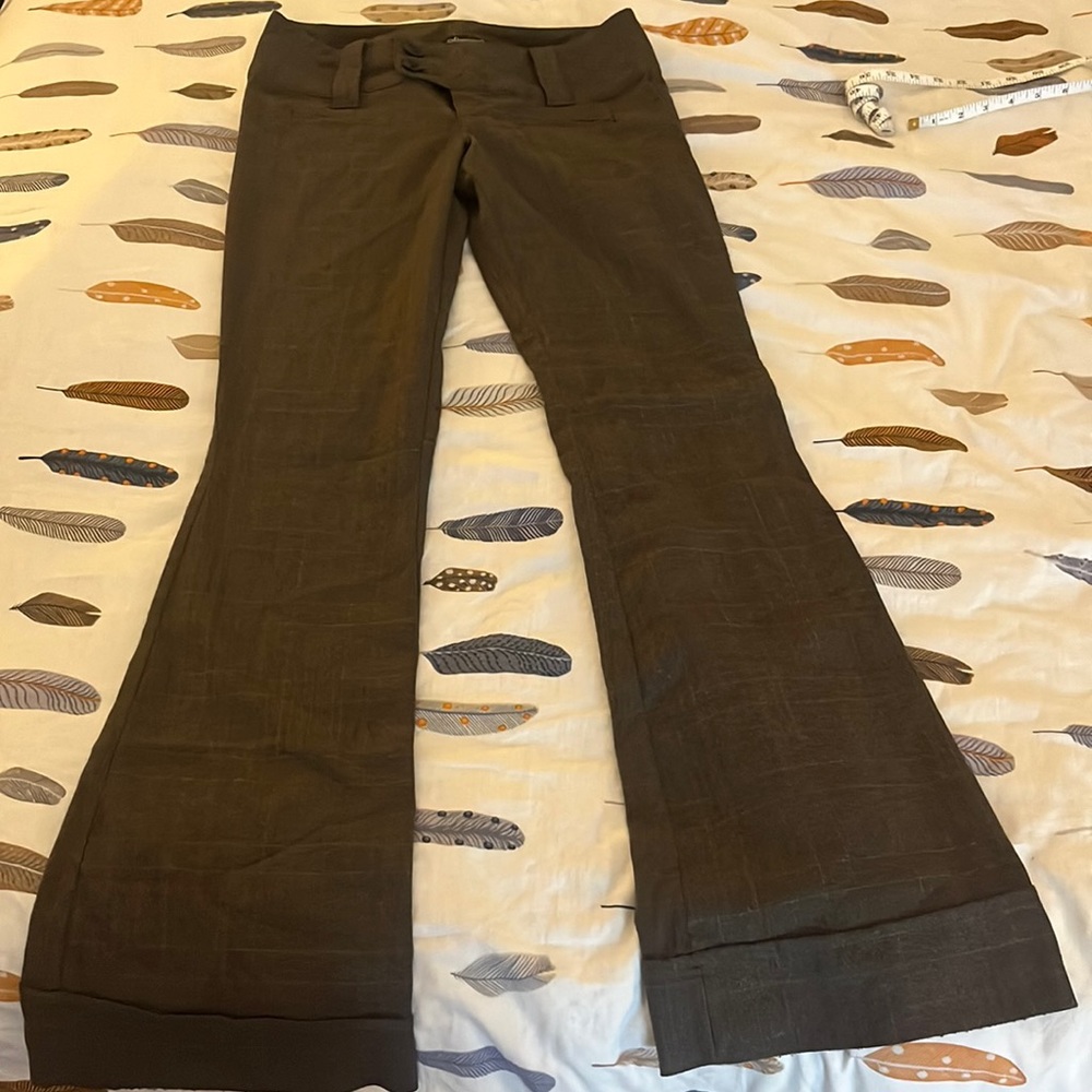 Brown dress pants